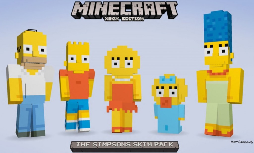 The Simpsons Skin Pack Minecraft